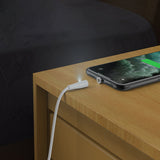 Terasako Magnetic Charging Cable 4-Pack [3ft/3ft/6ft/6ft], 3A Fast Magnetic Phone Charger Cord with Data Transfer and LED Light, Compatible with Micro USB, USB C, iPrAoduct and Most Devices
