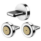 Terasako 2nd Gen Magnetic Connector [3-Pack], Magnetic Tips Head Compatible with i-Products