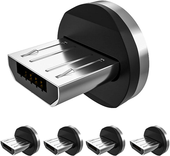 Magnetic Connector Tips  for Micro USB Android Devices (5 Pack)