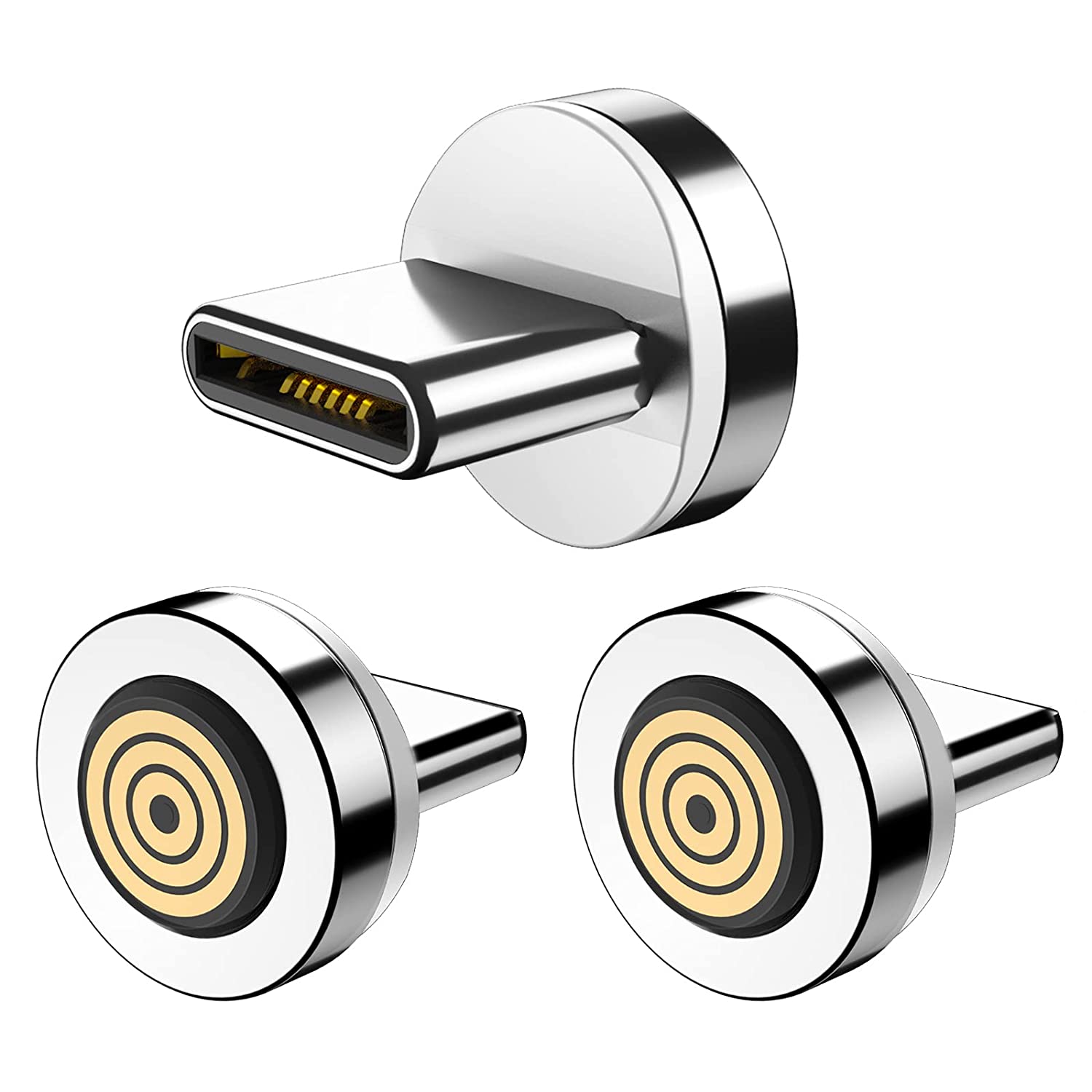 Terasako 2nd Gen Magnetic Type C Connector Tips Head for Android Devic